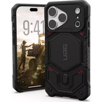 UAG Urban Armor Gear Monarch Pro MagSafe apvalks Apple iPhone 18 Pro/17 Pro - Kevlar melns 114569113940