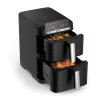 TEFAL dubultgrozu friteri EY7528E0 Easy Fry Crispy Stack, 2700 W, 6 L + 4 L, melna