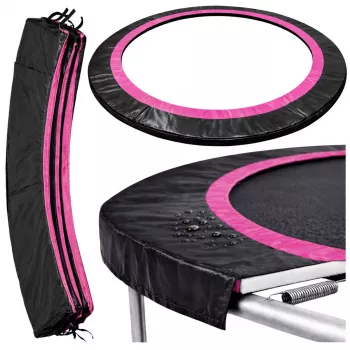 LEAN SPORT atsperu pārvalks Sport Max 10ft batutam melns-rozā