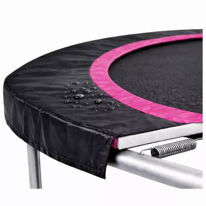 LEAN SPORT atsperu pārvalks Sport Max 10ft batutam melns-rozā