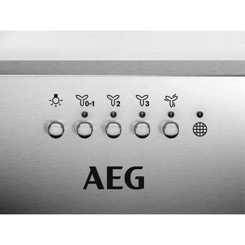 AEG DGE5661HM iebūvējams tvaika nosūcējs 55 cm nerūsējošais tērauds