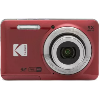 Kodak PIXPRO FZ55 sarkans kompaktdisks fotoaparāts FZ55RD