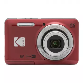 Kodak PIXPRO FZ55 sarkans kompaktdisks fotoaparāts FZ55RD