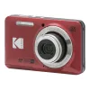 Kodak PIXPRO FZ55 sarkans kompaktdisks fotoaparāts FZ55RD