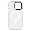Evelatus Apple iPhone 15 Pro Max PC+TPU vāciņš ar MagSafe - caurspīdīgs ar ziedu apdruku