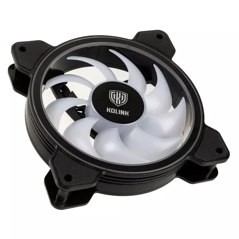 Kolink Umbra HDB ARGB LED PWM 120mm ventilators - melns/balts