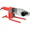 Yato YT-82251 plastmasas metināšanas iekārta 800 W ar LCD digitālo temperatūras kontroli, 100-550°C, 120-250 L/min gaisa plūsma, komplektā uzgaļi un metināšanas stieņi
