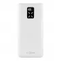 Fixed Zen 20 pārnēsājamais akumulators 20000 mAh ar LCD displeju un PD 20W izvadi - balts FIXZEN-20-WH
