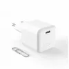 Fiksēts mini GaN barošanas adapteris ar USB-C izvadi un PD atbalstu, 65W