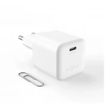 Fiksēts mini GaN barošanas adapteris ar USB-C izvadi un PD atbalstu, 65W