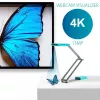 IRIScan Visualizer 7 Dyslexic - A3 galda skeneris, 13MP, USB, Arctic Blue/Silver