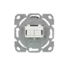 Busch-Jaeger LC Duplex optiskās šķiedras sienas kontaktligzda, iedziļināti montējama, 2CKA000230A0486