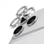 PanzerGlass Hoops keramiskais objektīva aizsargs ar spīdumu sudraba krāsā iPhone 18 Pro / 18 Pro Max