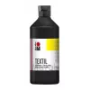 Marabu Textil auduma krāsa, melna, 500 ml, uz ūdens bāzes, gaišiem audumiem, izturīga pret mazgāšanu līdz 40°C 17160075073