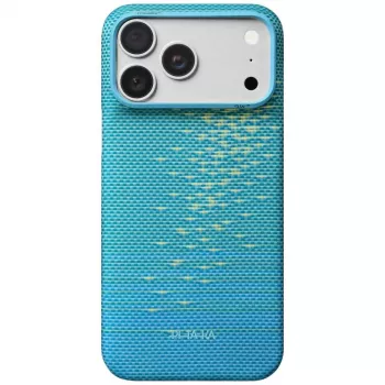 PITAKA Edge Case MagSafe iPhone 18 Pro Max / 17 Pro Max - Lucid Blue
