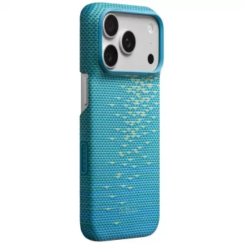 PITAKA Edge Case MagSafe iPhone 18 Pro / 17 Pro - Lucid Blue