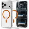 Spigen Ultra Hybrid MagSafe vāciņš iPhone 17 Pro / 18 Pro - caurspīdīgs/oranžs