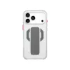 SKINARMA Haxa apvalks iPhone 17 Pro Max ar magnētisko uzlādi un satveršanas statīvu - caurspīdīgs