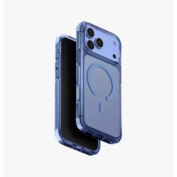 UNIQ Combat vāciņš iPhone 18 Pro Max / 17 Pro Max ar MagClick uzlādi - zils