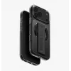 UNIQ Heldro Air iPhone 18 Pro Max / 17 Pro Max Magclick uzlādes vāciņš dūmakaini pelēkā tonī