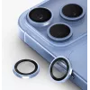 UNIQ Optix Prime kameras objektīva aizsargs iPhone 18 Pro / iPhone 18 Pro Max - Glacier Chrome ar aplikatoru