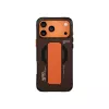 SKINARMA Haxa apvalks iPhone 17 Pro ar magnētisko uzlādi un satveršanas statīvu, grafīts