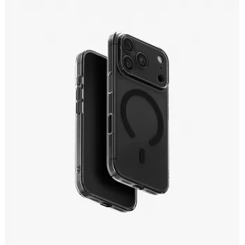 UNIQ Airsuit MagClick uzlādes maciņš iPhone 18 Pro / 17 Pro - melns