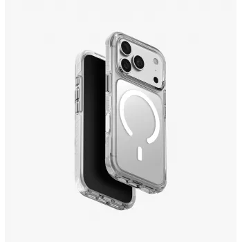 UNIQ Combat Magclick uzlādes maciņš iPhone 18 Pro / 17 Pro - balts