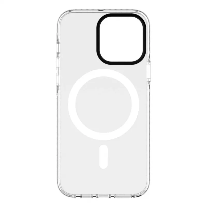 Evelatus Apple iPhone 15 Pro caurspīdīgs maciņš ar MagSafe - Pielāgots dizains caurspīdīgs PC+TPU