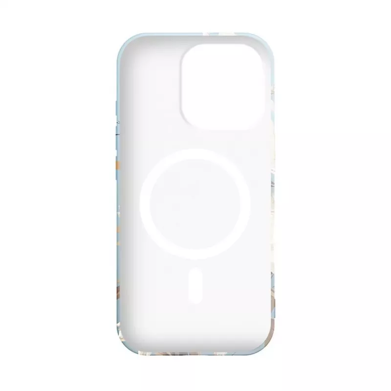 Evelatus iPhone 16 Pro Max slaids apvalks ar MagSafe - Flower Blue