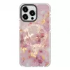 Evelatus Apple iPhone 15 Pro PC+TPU apvalks ar MagSafe - Marmora rozā