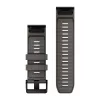 Garmin QuickFit 26 pulksteņa aproces, oļu pelēks silikons [010-14560-00]