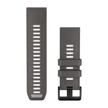 Garmin QuickFit 26 pulksteņu siksniņas, Pebble Grey/Silver Grey silikons [010-14510-00]