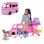Barbie Dreamhouse Adventures leļļu kemperis ar piederumiem, pārveidojas par 7 zonu kemperi, 60+ piederumi, rozā