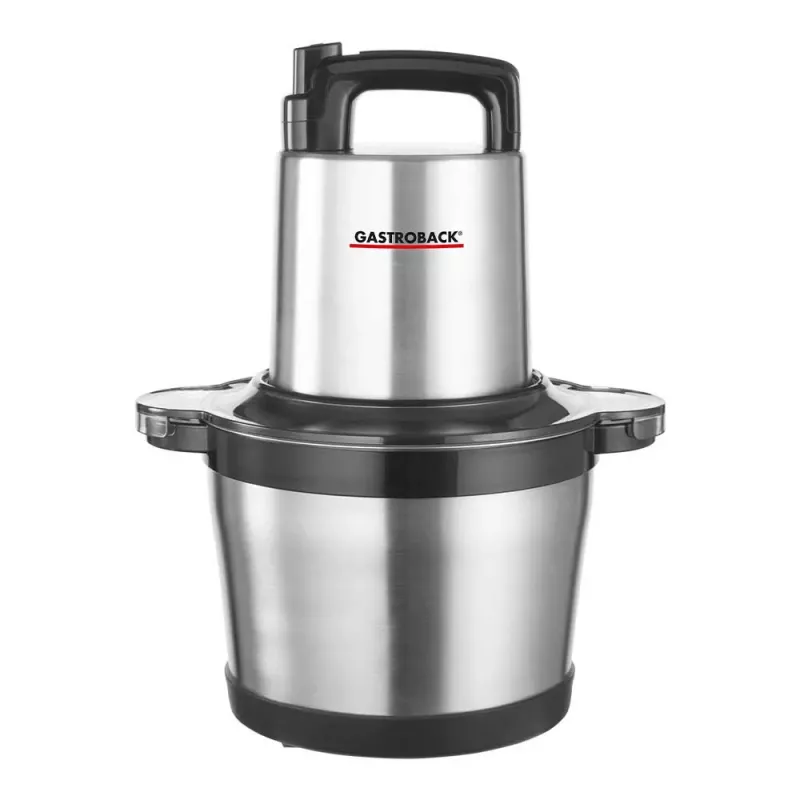 Gastroback 40966 Design Multi Chopper Professional 600 W 1,0 L stikla bļoda nerūsējošais tērauds