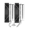 Zalman CNPS12X BP melns CPU dzesētājs - 120 mm PWM ventilators, zila LED, 6 siltuma caurules, Intel/AMD