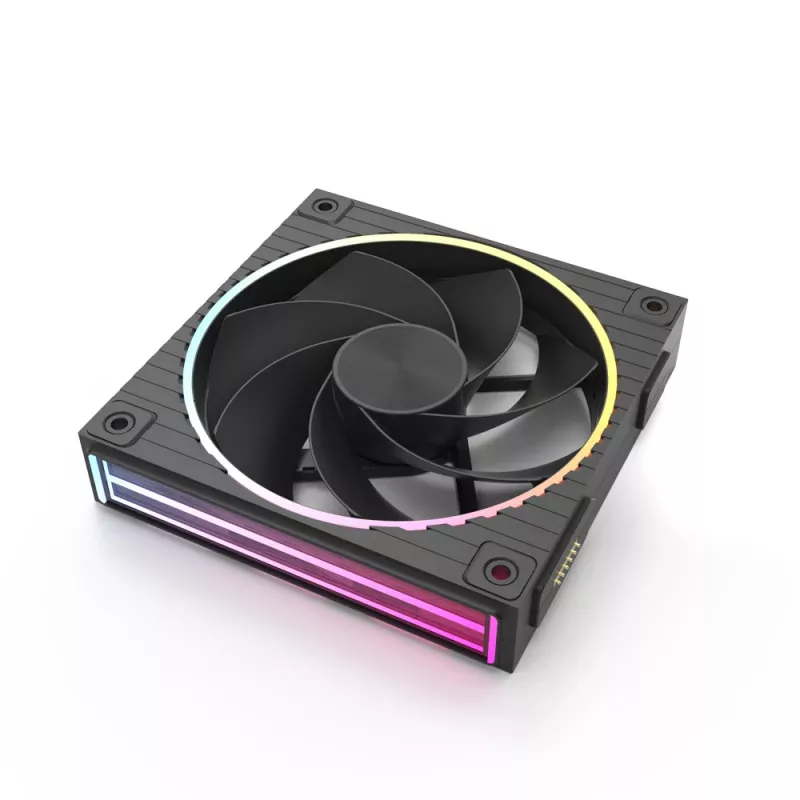 Zalman ZM-DF120R A3 120 mm Daisy Chain reversie ventilatori, 3 gab., melni