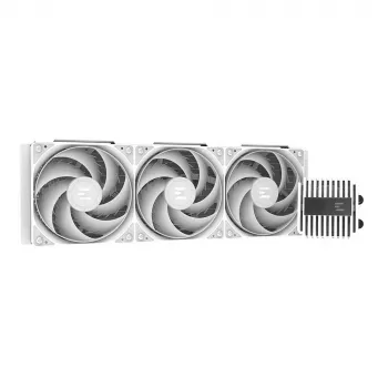 Zalman ALPHA2 V2 A36 360mm ARGB baltais visaptverošais šķidruma CPU dzesētājs