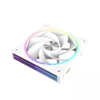 Zalman ZM-DF120R balts 120mm reversais Daisy Chain ARGB PWM ventilators