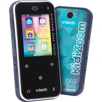 VTech KidiZoom Snap Touch bērnu viedtālrunis 80-549204 melns