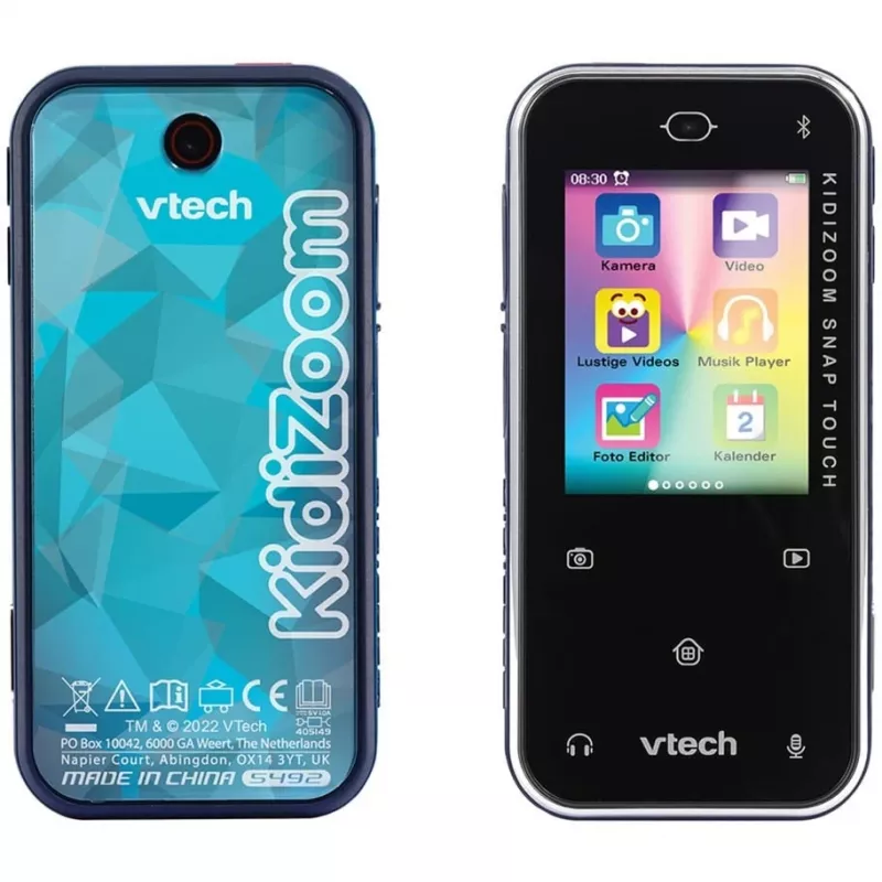 VTech KidiZoom Snap Touch bērnu viedtālrunis 80-549204 melns