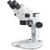 Kern Optics OZL 456 Stereo-Zoom mikroskops binokulārs 50x krītošā un caurplūstošā LED