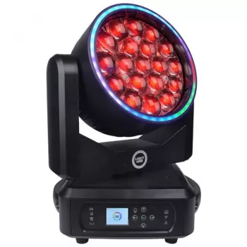 LIGHT4ME ZOOM WASH 19X15 RING LED kustīgā galva