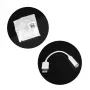 Huawei CM20 USB-C uz 3,5 mm audio adaptera kabelis - balts