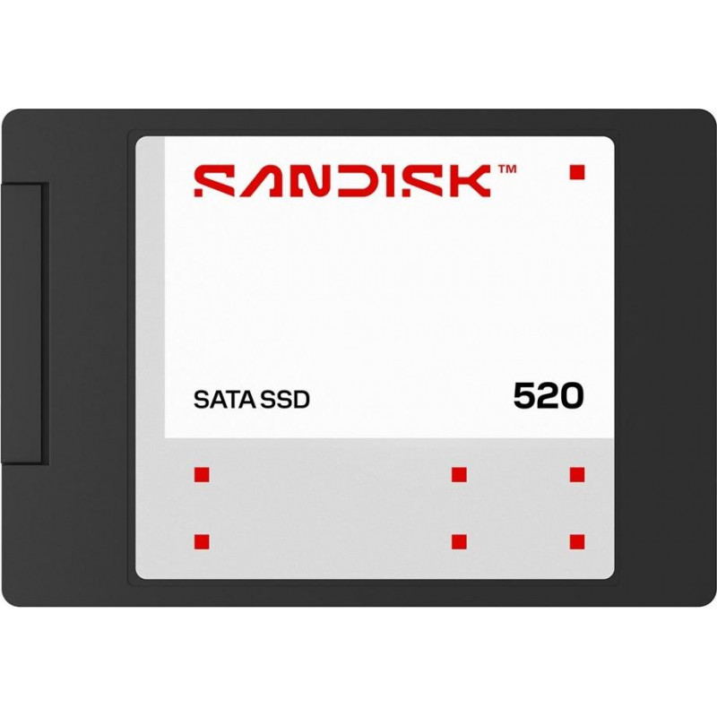 SanDisk 520 2TB 2,5 inch SATA III iekšējais SSD disks