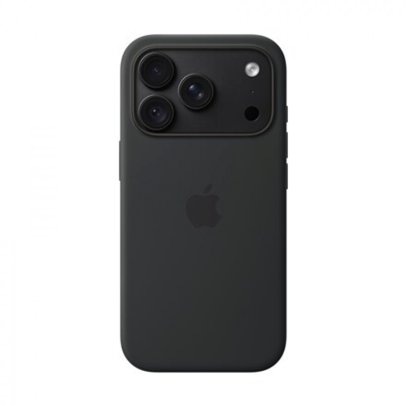 Apple iPhone 18 Pro silikona vāciņš ar MagSafe (Silicone Case) – melns