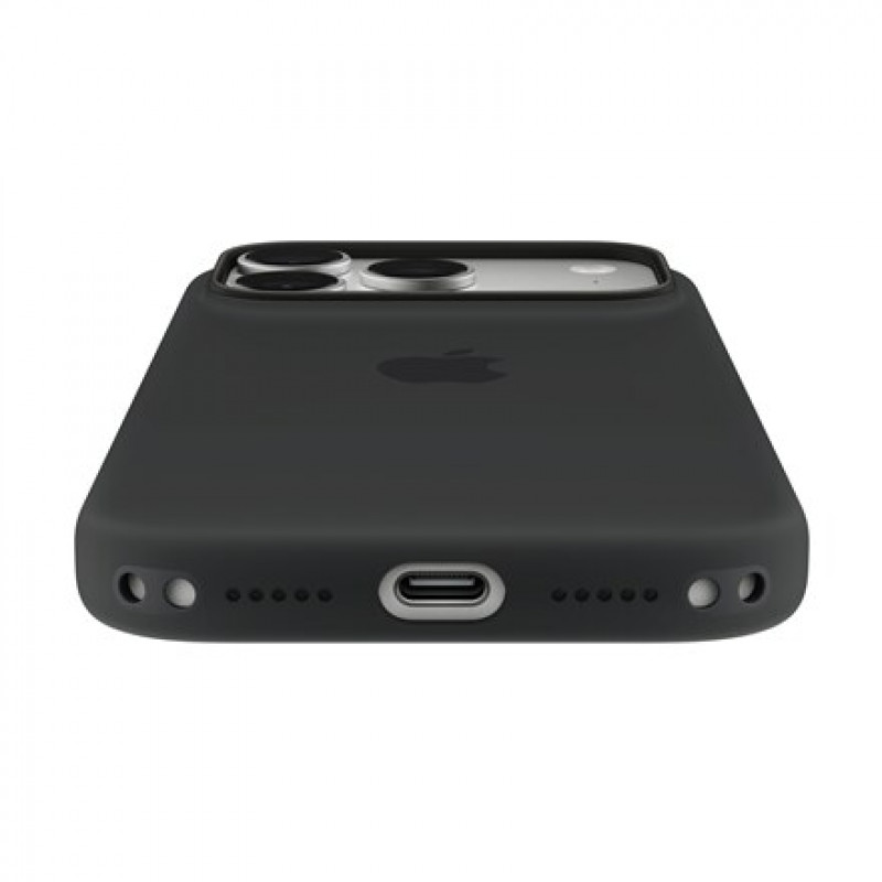 Apple iPhone 18 Pro silikona vāciņš ar MagSafe (Silicone Case) – melns