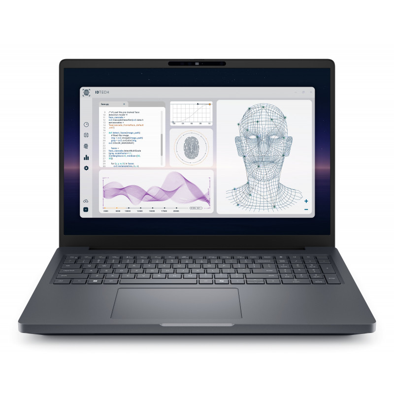 Dell Pro Max 16 Plus MB16250 16 inch WUXGA portatīvais dators - Intel Core Ultra 7 265HX, 32GB RAM, 1TB SSD, NVIDIA RTX PRO 3000 Blackwell, Windows 11 Pro