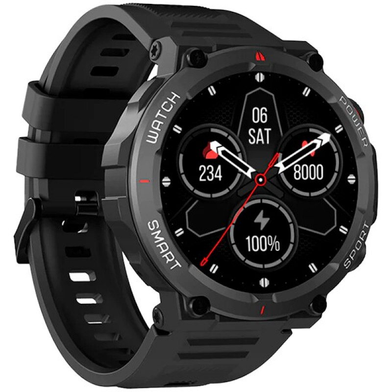 Blackview W50 Pro viedpulkstenis, melns