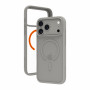dbramante1928 Grenen Ultra RS MagSafe vāciņš iPhone 17 Pro Max / 18 Pro Max, D3O, matēti caurspīdīgs